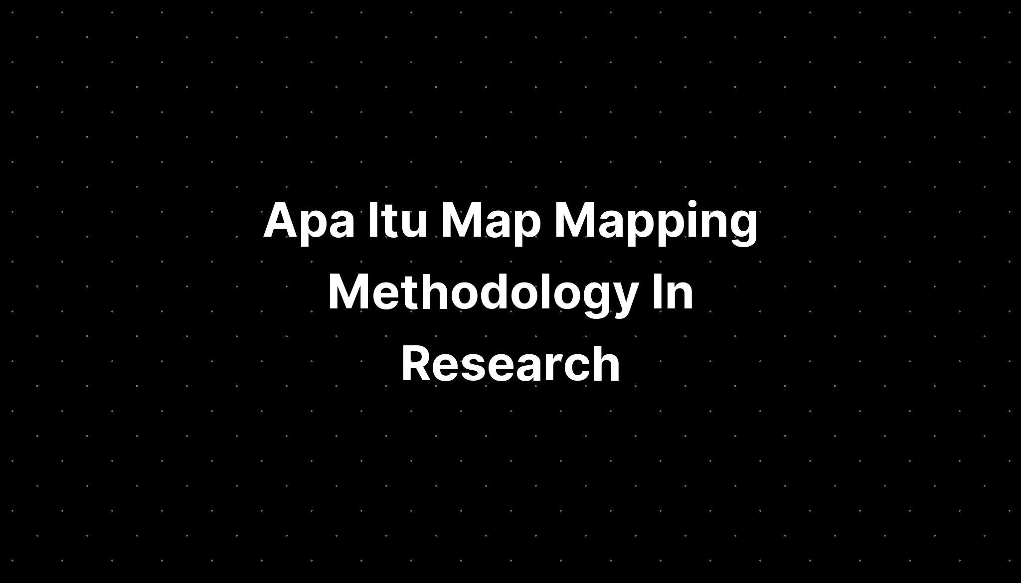 apa itu research methodology